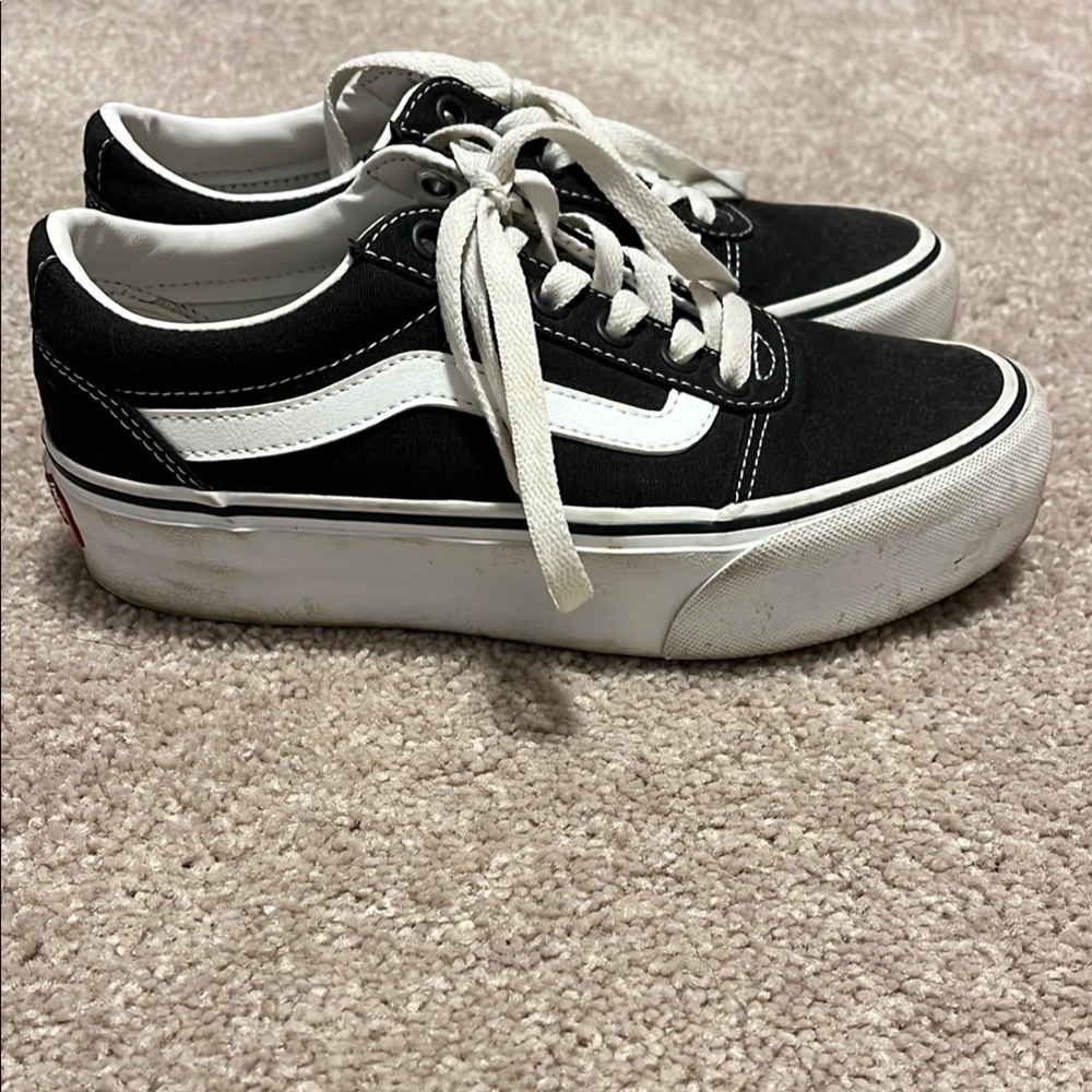 Black and White Sneakers